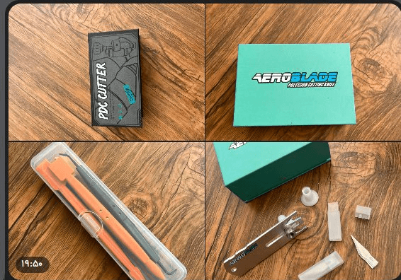 پک گرد بر PPF (شامل PDC Cutter و AeroBlade و سایر ابزارها) خودرو
