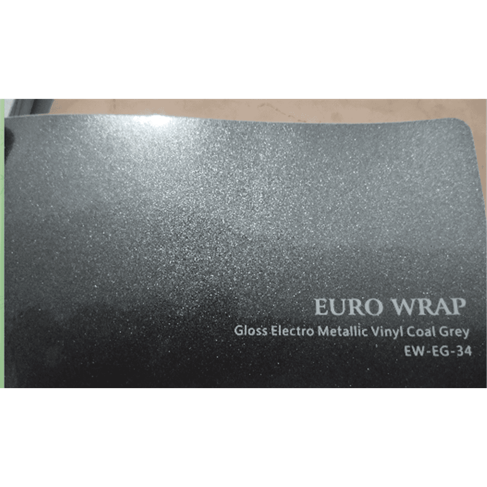 کاور محافظ بدنه خودرو خاکستری الکترو متالیک براق برند یورو رپ Euro Wrap (Carlike)