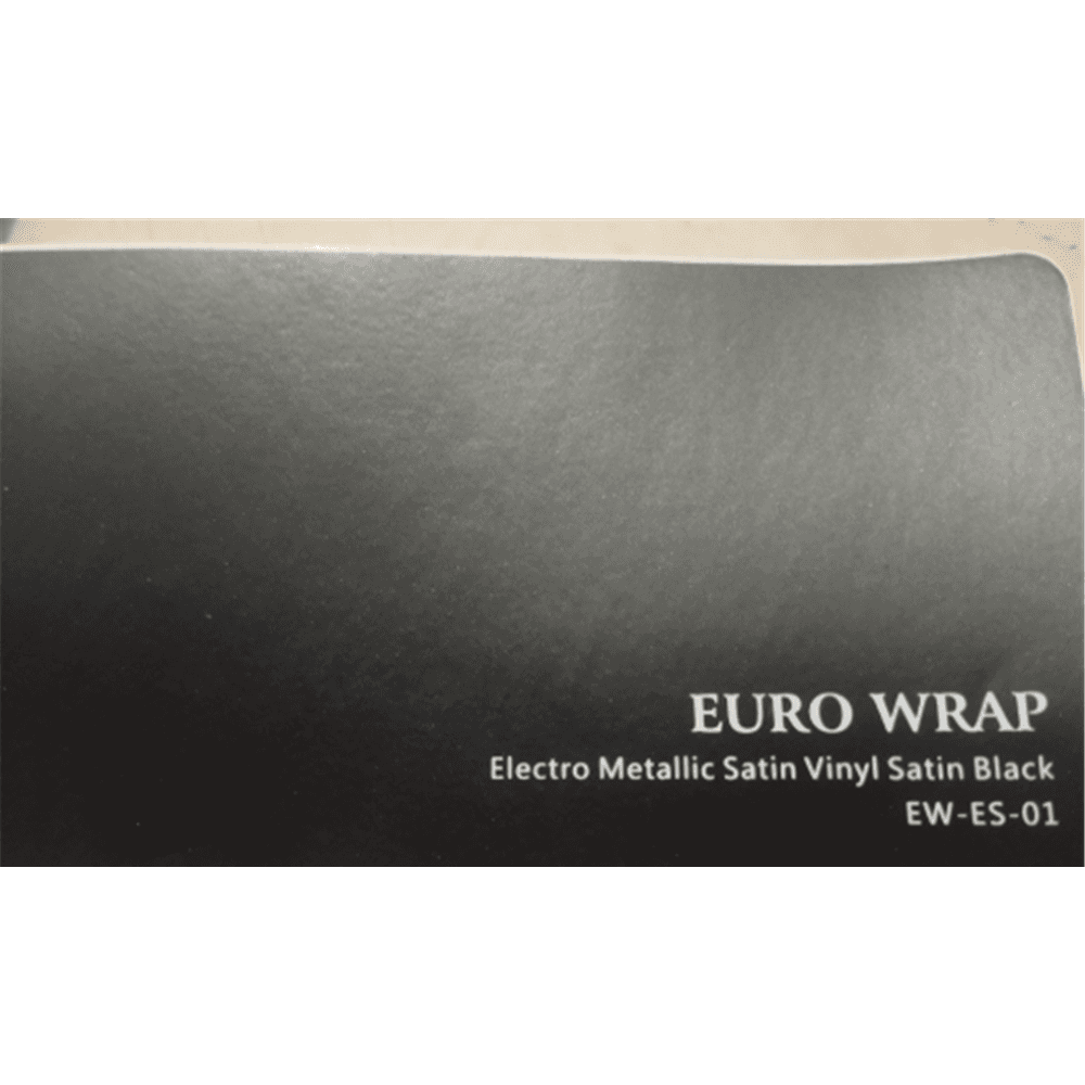 کاور محافظ بدنه خودرو رنگی مشکی الکترو ساتن برند یورو رپ Euro Wrap (Carlike)