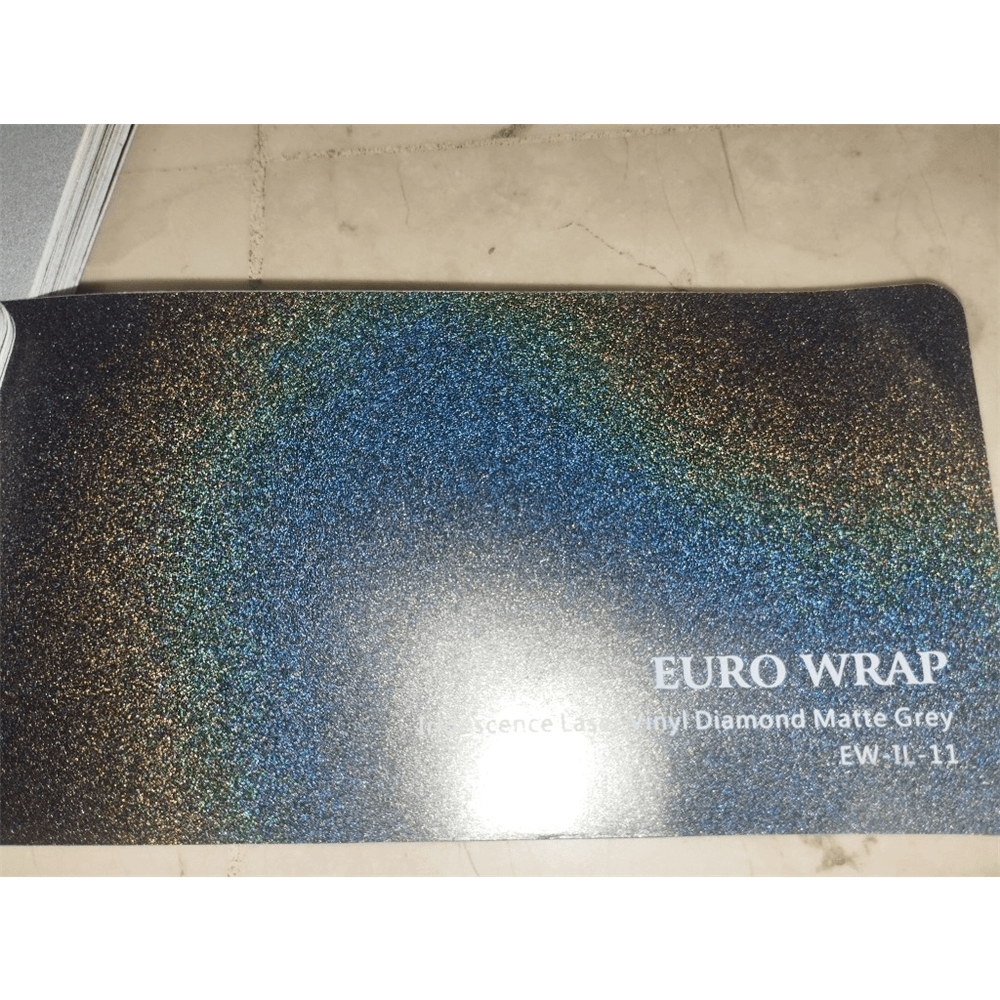 کاور محافظ بدنه خودرو رنگی خاکستری کهکشانی مات برند یورو رپ Euro Wrap (Carlike)