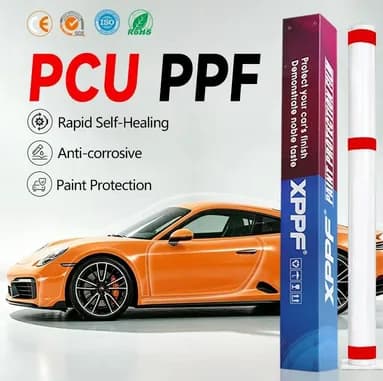 پوشش محافظ بدنه خودرو PPF شفاف PCU برای اولین بار در ایران | انواع PPF