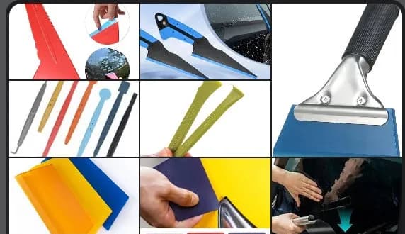 پک ابزار نصب شیشه دودی خودرو